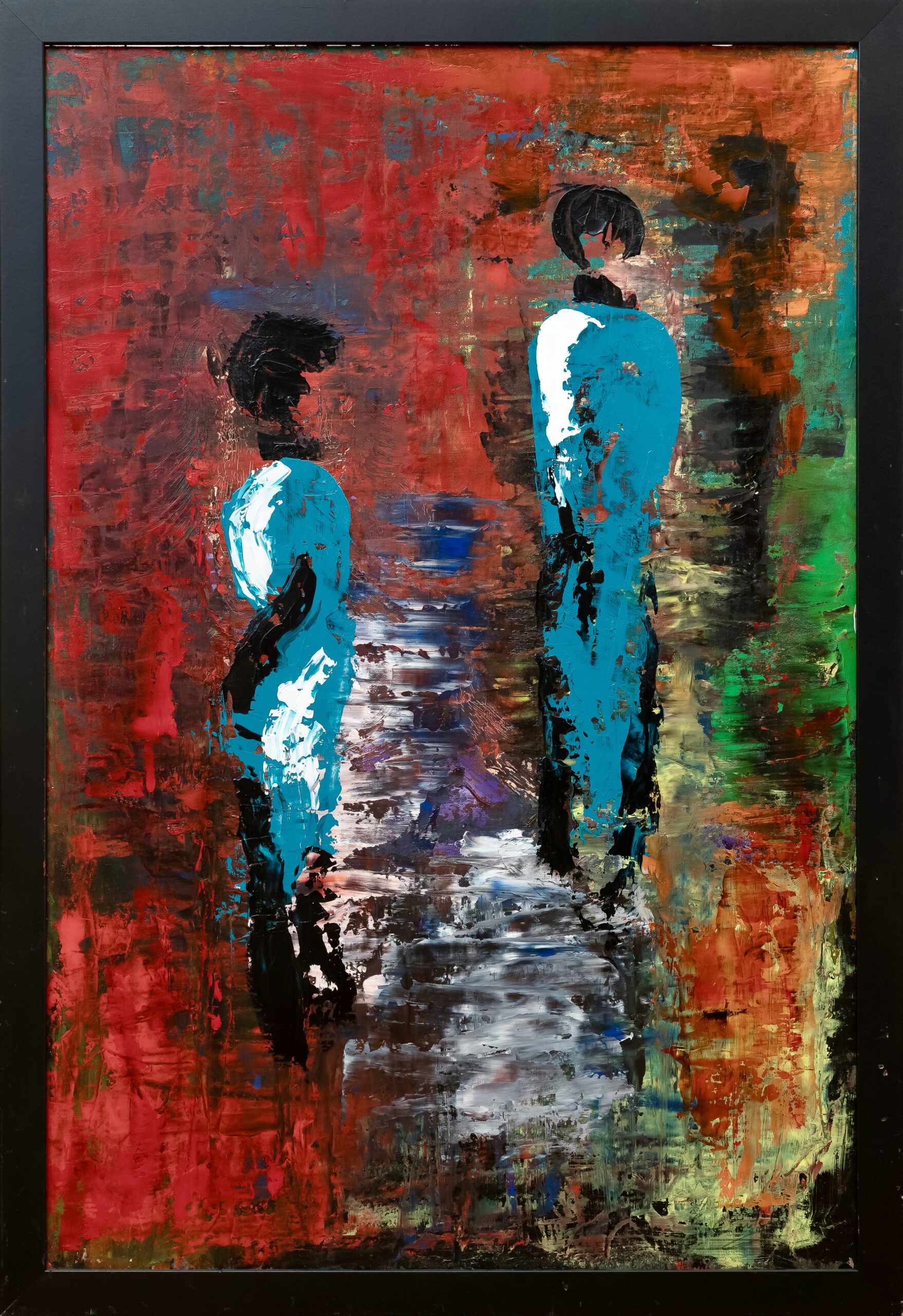 Escape, mixmedia, 36x24